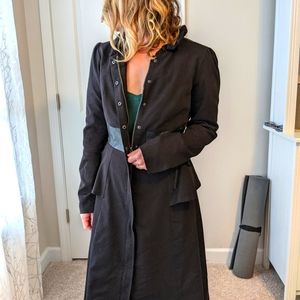 Hot Topic Queen of Hearts Trench Coat